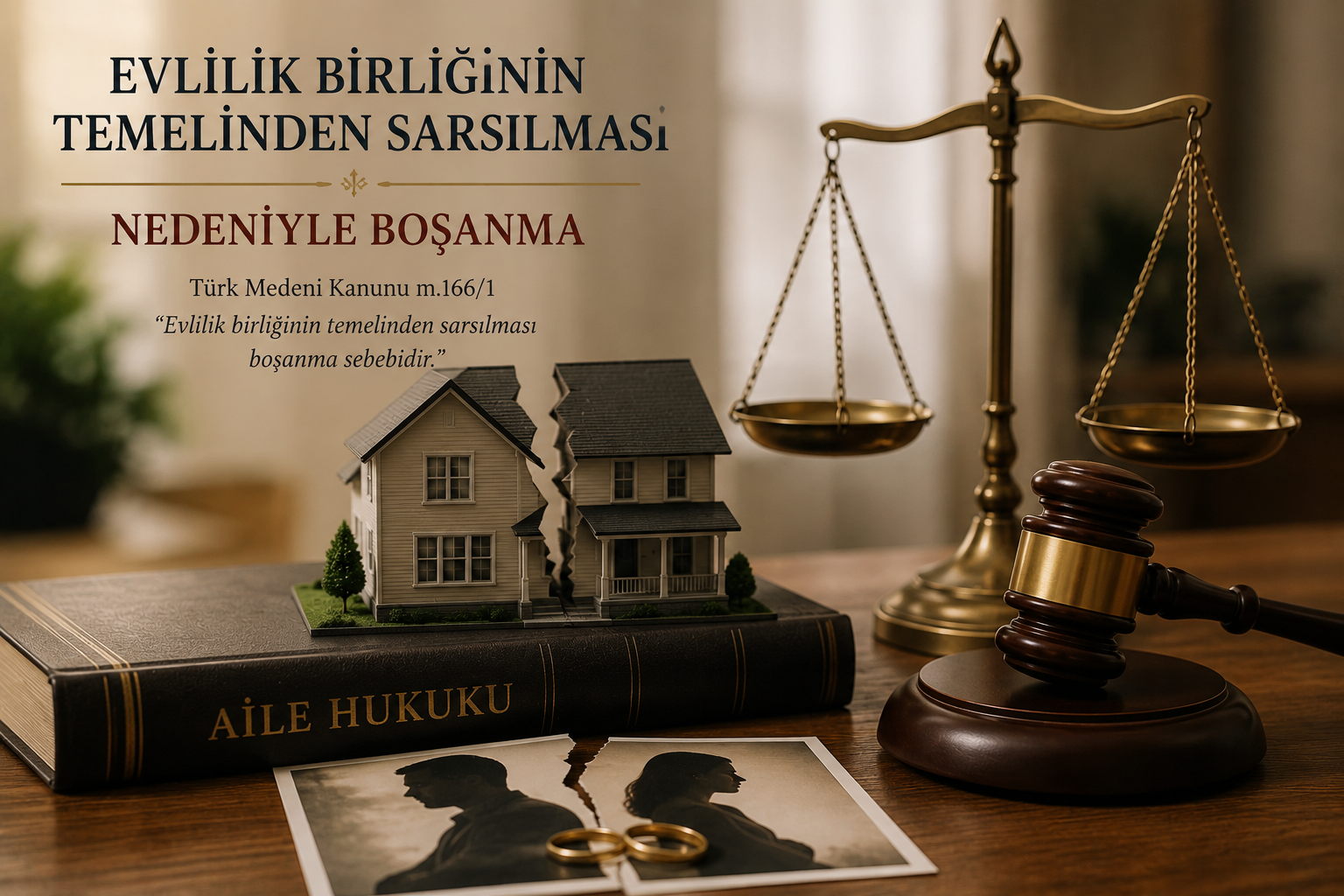 Evlilik Birliğinin Temelinden Sarsılması Nedeniyle Boşanma