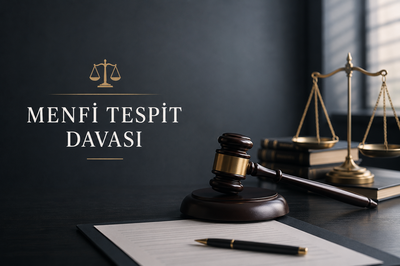 Menfi Tespit Davası
